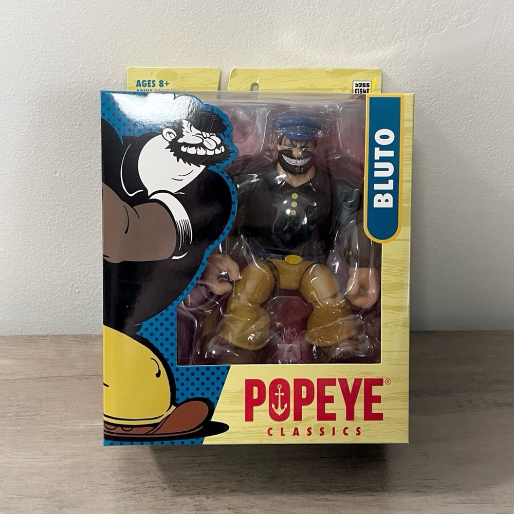 Popeye Classics Action Figure Bluto Boss Fight Studio
